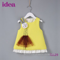 72129 Novo Design para Baby Girl Jumper Skirt Dress